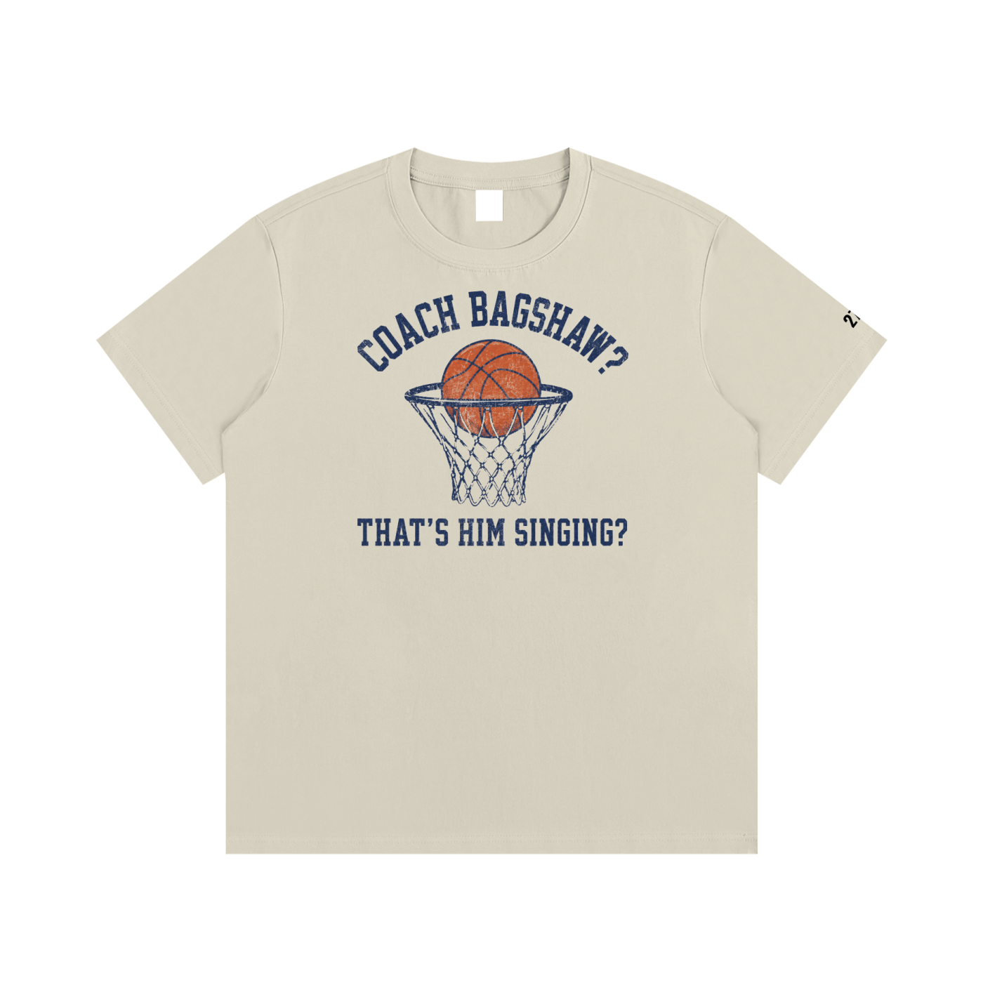 "Coach Bagshaw?" Essential Cotton T-Shirt
