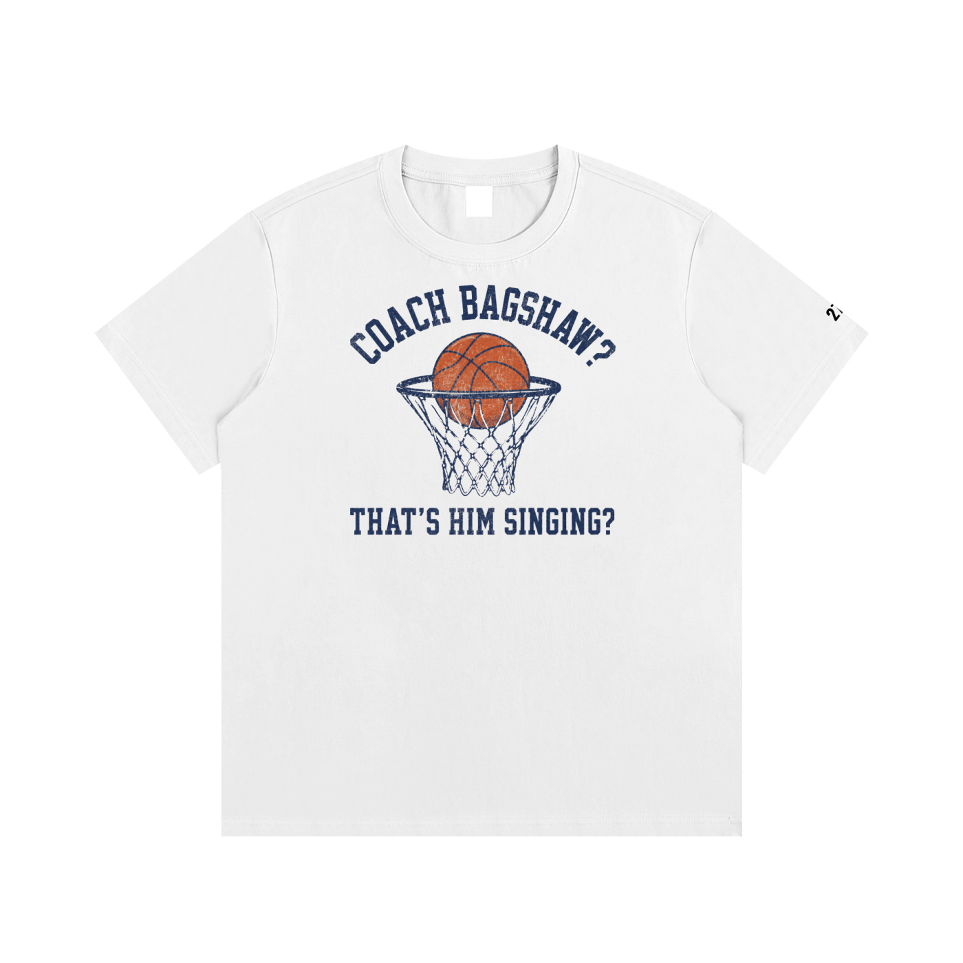 "Coach Bagshaw?" Essential Cotton T-Shirt